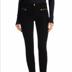 J brand iselin Mid-rise Skinny Cordorouy -Black